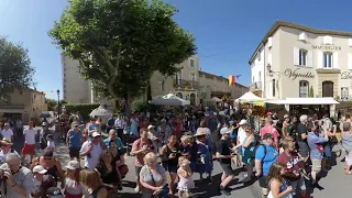 Châteauneuf-du-Pape la  fête  de la Veraison en Août