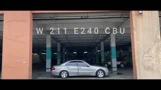 Mercedes Benz W211 E240 CBU Cinematic Video