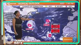 Tracking the Tropics: 2 hurricanes in the Atlantic, new tropical depression likely | 5 a.m. Thursday