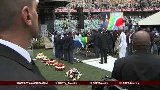 Thousands attend funeral for murdered South African football captain
