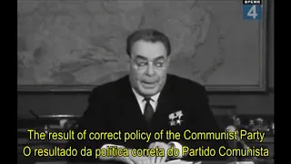 Brezhnev New Year's Address - 1970. Discurso de Brezhnev: comemoração do Ano Novo de 1970/1971