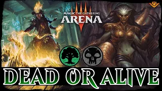 GUNSLINGER'S GRAVE | MTG Arena - Golgari Legends Reanimator Graveyard Combo Standard Deck