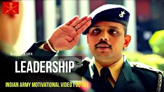 LEADERSHIP - Indian Army Motivational Video ( 2018 )