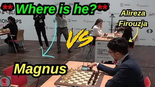 Does Magnus have enough time to BEAT Alireza?