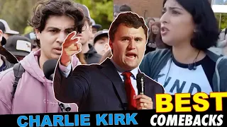 CHARLIE KIRK: BEST COMEBACKS | Leftist Take Downs