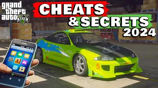 GTA 5 - NEW CHEAT CODES & SECRETS 2024