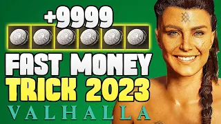AC Valhalla FAST MONEY, How to get Money Fast with Fishing, Make Easy Silver Assassin's Creed 2023