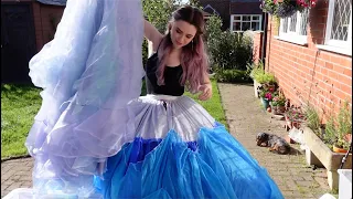 Cinderella dress assembly - Get ready with me!