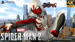 Marvel's Spider-Man 2 PS5 - Arachknight Suit Free Roam Gameplay (4K 60FPS)