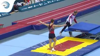 Vasili MAKARSKI (RUS) - 2018 Double Mini-Trampoline European Champion