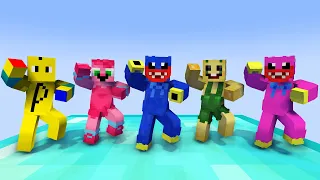 MONSTER SCHOOL : GANGNAM STYLE POPPY PLAYTIME FAMILY - MINECRAFT ANIMATION