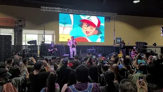 Jason Paige Performs Pokemon Theme Song at Collect-a-con Long Beach!