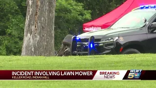 Police: 62-year-old man dead after being trapped under lawn mower in Indian Hill