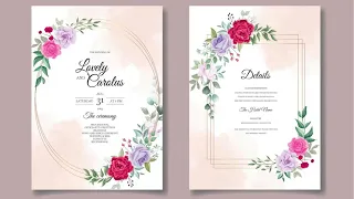 Customized Wedding Invitation Cards