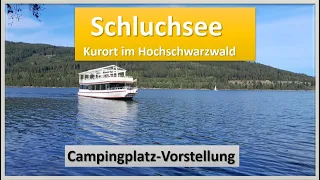 Campingplatz Schluchsee 👍 Vorstellung des Platzes direkt am Schluchsee gelegen