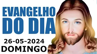 EVANGELHO DO DIA 26 DE MAIO DE 2024 - MATEUS 28,16-20 SOLENIDADE DA SANTÍSSIMA TRINDADE