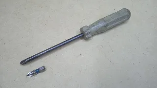 Ремонт отвертки/screwdriver repair
