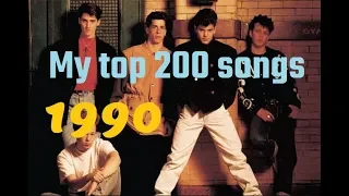 My top 200 of 1990 songs