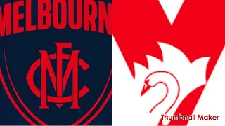 Round 18, 2021; Melbourne Vs Sydney - AFL Evolution 2