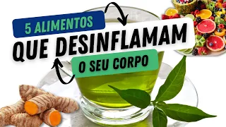 5 alimentos que desinflamam.