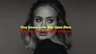 Adele - Someone Like You (TÜRKÇE VE İNGİLİZCE LYRİCS)