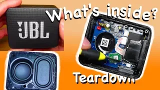 Look inside JBL GO2 - Teardown