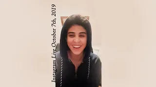 Lukas Alexander Instagram Live (October 7th, 2019)