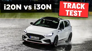 Hyundai i20 N vs i30 N track test comparison: 2023 N Festival