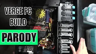 The Verge PC Build PARODY Where Everything Is Done Correctly | JTV - How We Built a $200 Gaming PC