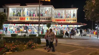 Shopping am Abend in Kumköy Side/Türkei Mai 2023 #side #türkei #sideturkey