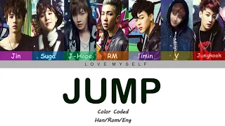 BTS (방탄소년단) - JUMP (Color Coded Lyrics) (Han/Rom/Eng)