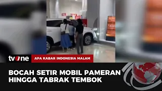 Duh! Seorang Bocah Kemudikan Mobil hingga Tabrak Tembok Toko di Mall! | AKIM tvOne