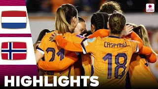 Netherlands vs Norway | Highlights | Women's Euro Qualifiers 09-04-2024