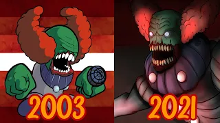 Evolution of Tricky the Clown(Madness Combat) in Games(2003 - 2021)