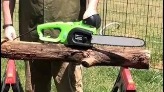 Harbor Freight Portland 9 Amp 14 Inch Electric Chainsaw Review