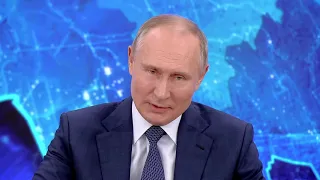 Пресс-конференция 2020 с Владимиром Путиным