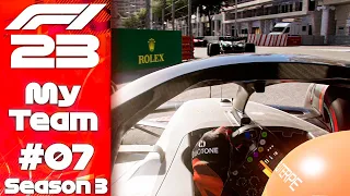 WE'VE GOT NO FUEL!?? F1 23 My Team S3 Round 7 Monaco GP!