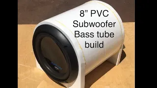 DIY sub bass tube from PVC