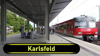 S-Bahn Station Karlsfeld (Munich 🇩🇪 S-Bahn) - Walkthrough 🚶