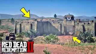 JOHN MARSTON ATTACKS FORT MERCER - RED DEAD REDEMPTION 2 SECRET!