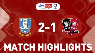 HIGHLIGHTS: Sheffield Wednesday 2 Exeter City 1 (22/4/23) EFL Sky Bet League One