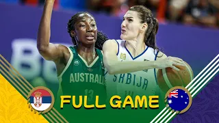 Serbia v Australia | Full Basketball Game | FIBA Women's Olympic Qualifying Tournament Brazil 2024