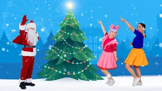 Santa Dance! & The Floor is Lava Dance! | Kids Funny Songs