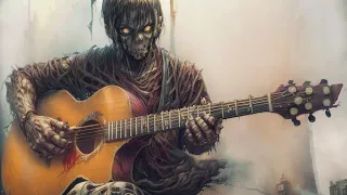 Goosebumps horror theme song (fingerstyle cover) Alip_Ba_Ta x AI | 4K | AI Kido