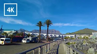 Walking the Beautiful V&A Waterfront in Cape Town - Binaural 4K Walking Video - South Africa