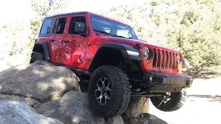 Offroad Testing our Brand New  2018 Jeep Wrangler JLU Rubicon