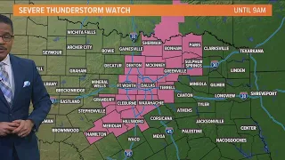 DFW weather: Severe storms move through North Texas on Friday