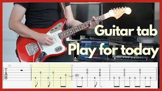 The Cure - Play For Today (Guitar cover with tab)