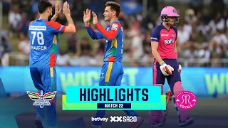 Betway SA20 | Match Highlights | Durban's Super Giants v Paarl Royals