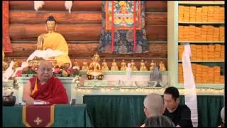 01 Santideva's Guide to a Bodhisattva's Way of Life Khensur Wangdak Rinpoche 11-24-10